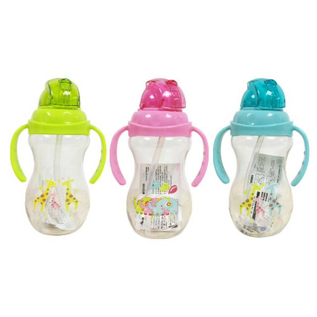 ♥BabyYank♥ SB3208 STRAW CUP 350ML -BOTOL BAYI/ANAK UKURAN 350ML