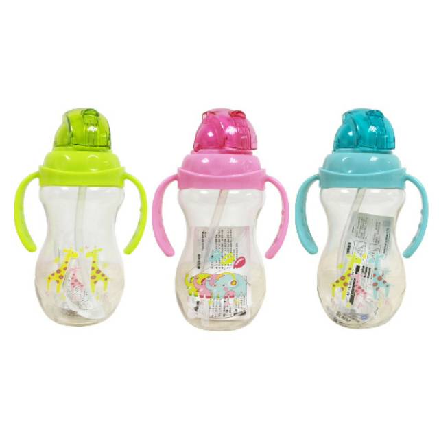 ♥BabyYank♥ SB3208 STRAW CUP 350ML -BOTOL BAYI/ANAK UKURAN 350ML