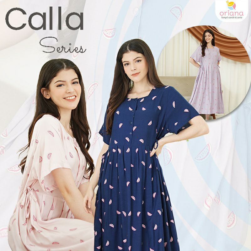 ORIANA HOMEWEAR CALLA SERIES DASTER BUSUI RAYON PREMIUM