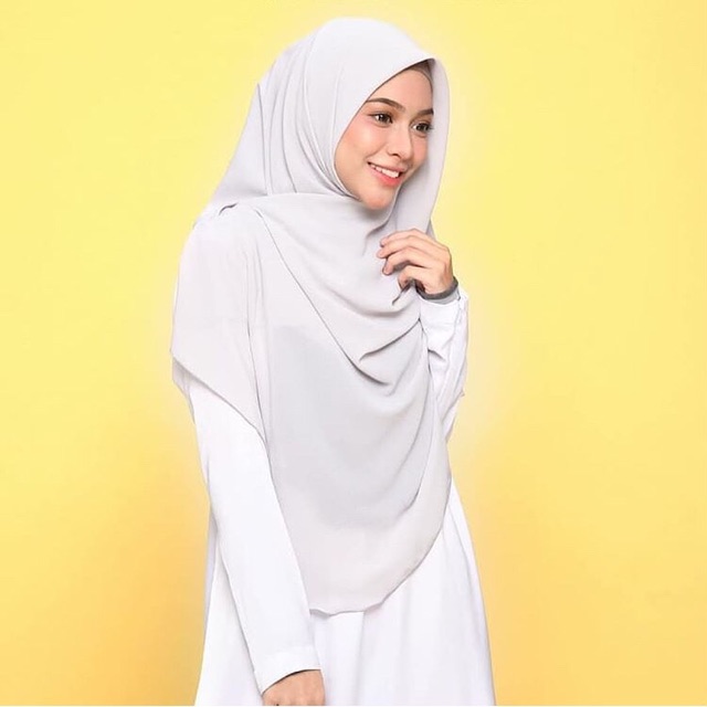 Khimar segiempat oval part 1 / bawal curve / khimar malaysia / khimar curve / ...............................        hawwa veil by zafiyya miza-5