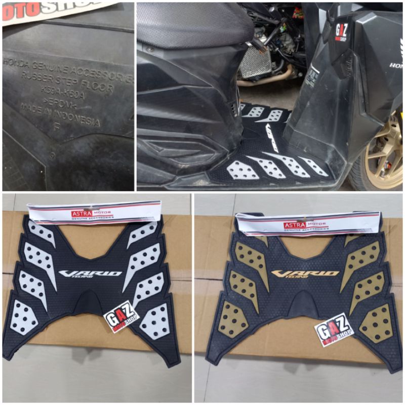 Karpet Vario Techno125 150 Karpet Bordes lantai vario