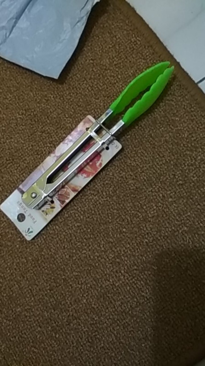 Capitan Untuk Menyajikan Bbq Salad: Peralatan Dapur Bahan Stainless Steel Dan Silikon