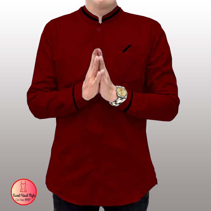 LVB Baju Koko Kurta Pakistan RAJA / Baju Pria / Baju Muslimin /Atasan Muslim Pria / Uk.M-L-XL-3XL