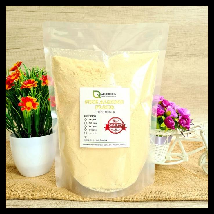 

TERBARUU!! Tepung Almond / Almond Bubuk / Almond Flour (1 kilogram) by Granology TERBARU