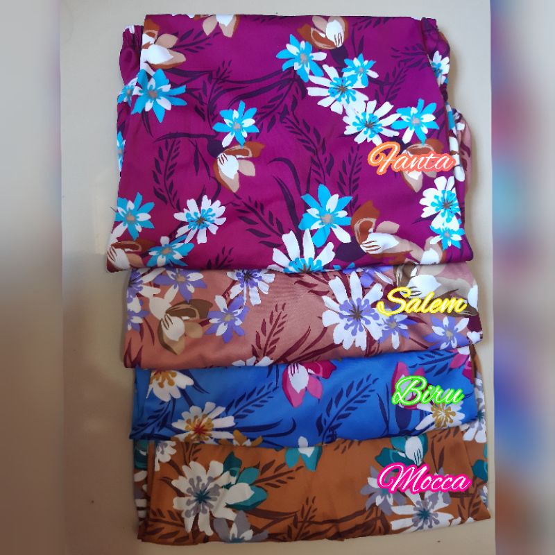 CELANA PANJANG MOTIF BUNGA CERAH CELAMIS MOTIF BUNGA