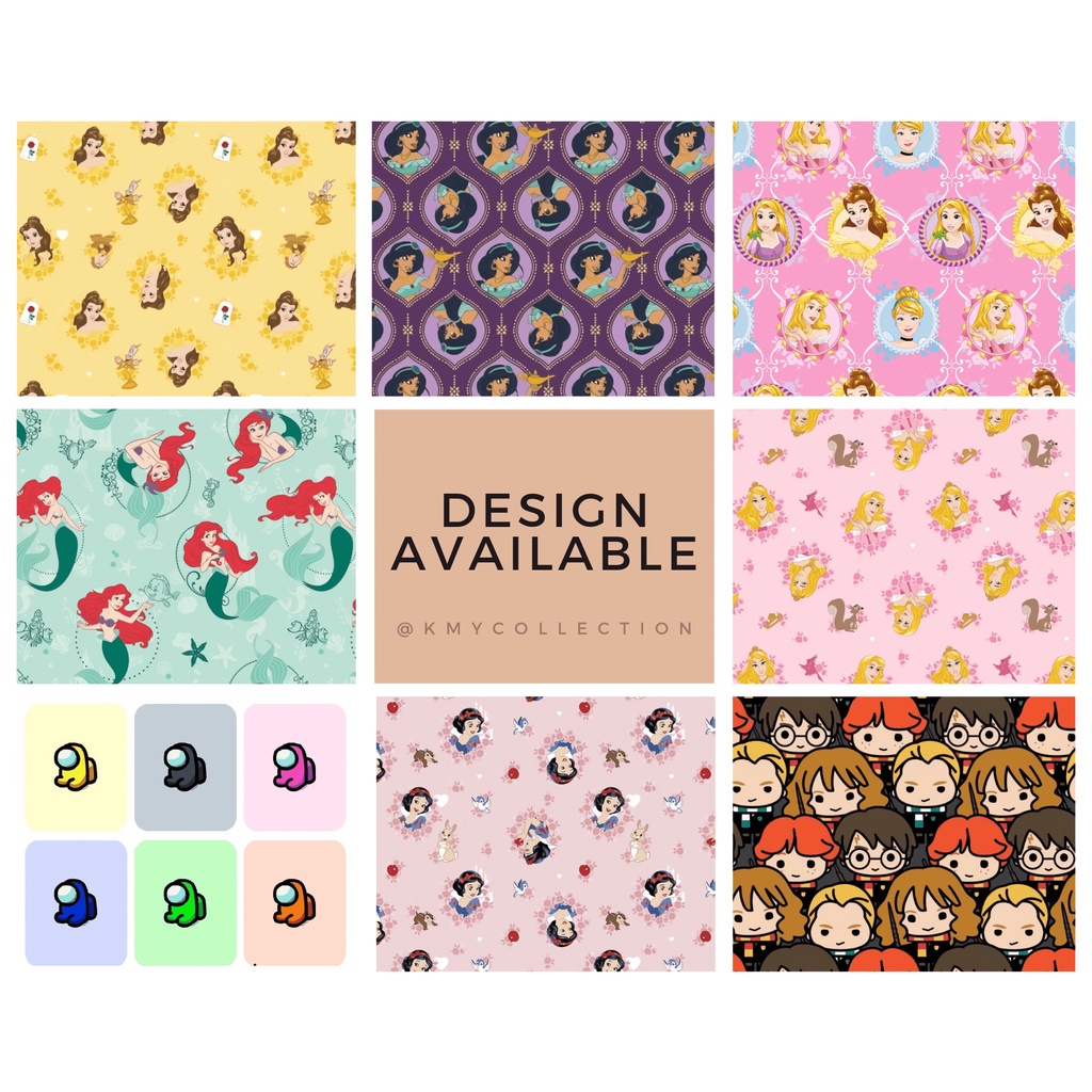 (Availabel Design) headcap / scrub cap / topi medis / topi dokter tema cartoon & disney