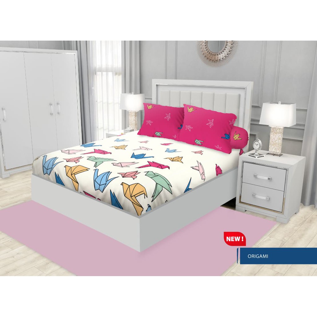 Sprei B4 California Origami 180x200