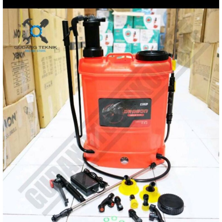 Sprayer Hama Elektrik  2in1 Semprotan Hama Elektrik dan Manual Dragon 2in1 16L murah dan berkualitas