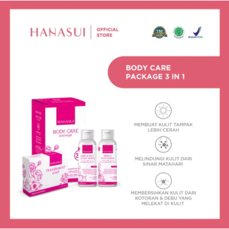 HANASUI BODY CARE 3 IN 1