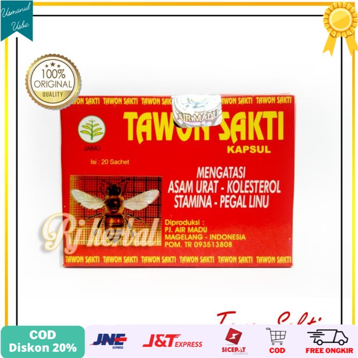 

◾COD◾ Tawon Sakti Kapsul ORIGINAL [PJ Air Madu]