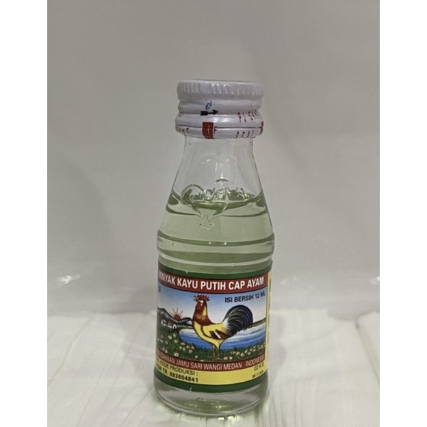 Minyak kayu putih cap ayam 12 ml
