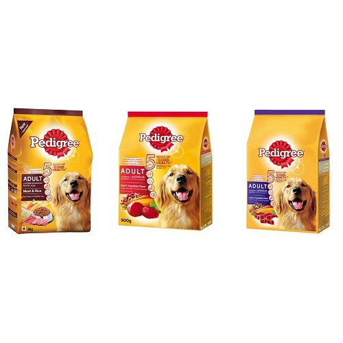 Pedigree Adult Chicken &amp; Vegetables 1.5kg 1.5 kg Makanan Anjing 1,5kg