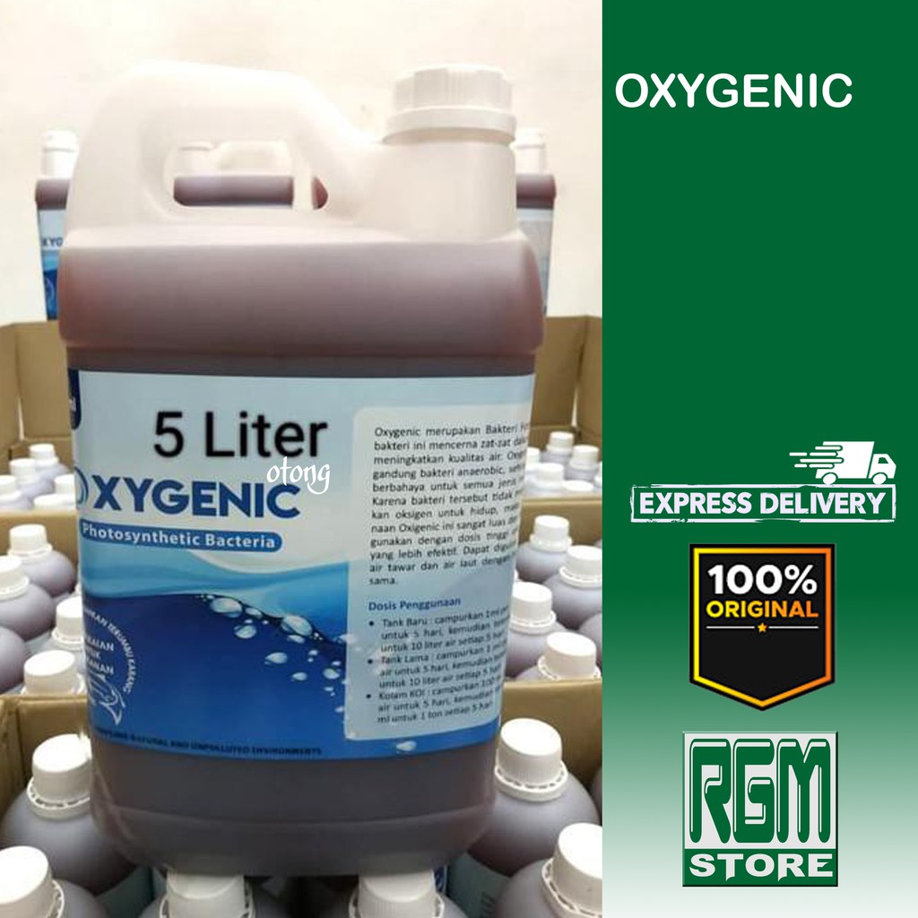 Oxygenic 5L 5 LITER Probiotik Bakteri Starter Kolam Akuarium Aquascape