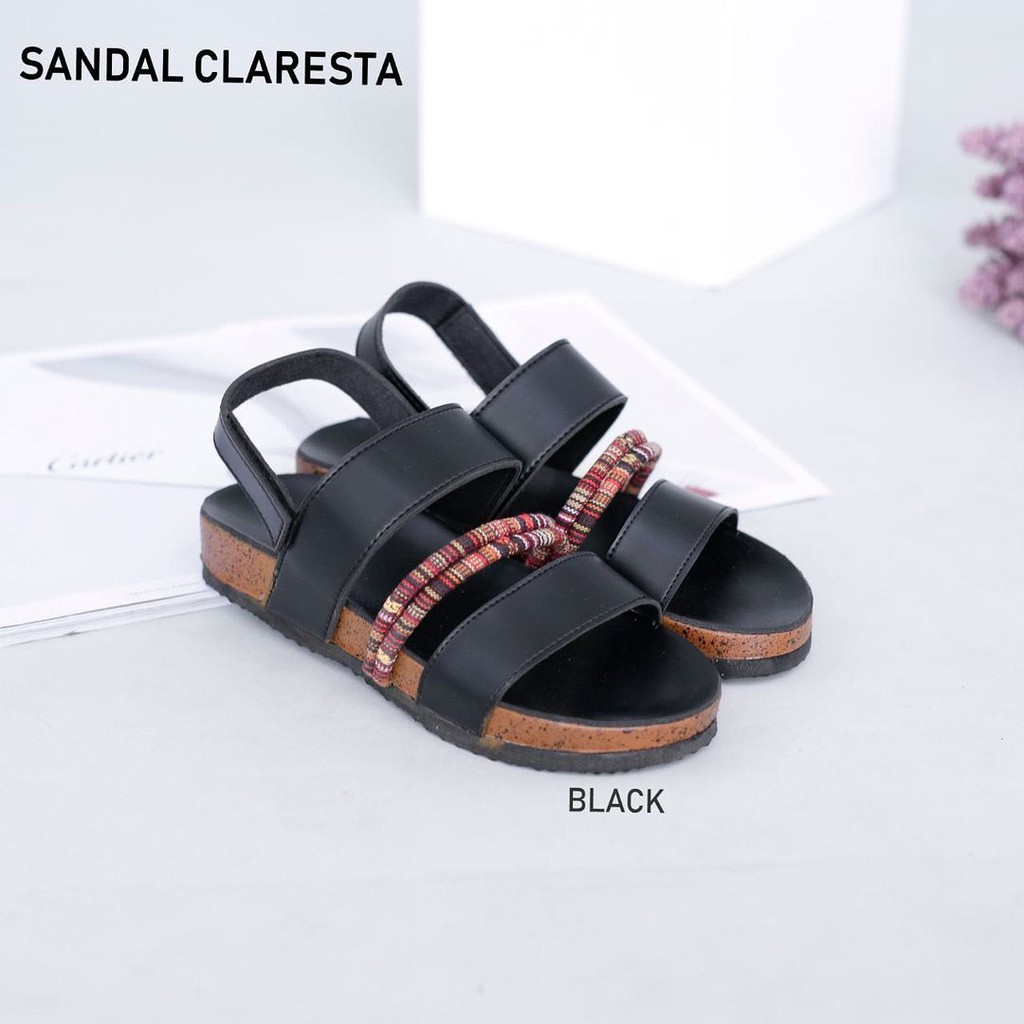bondshop02 - Sandal Tali Wanita Slingback Trendy-1