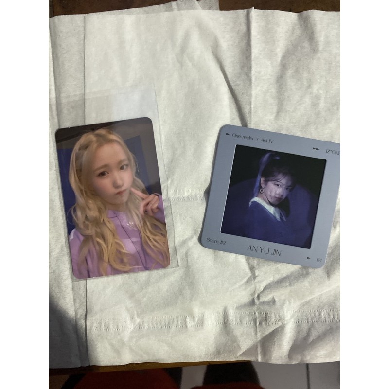 Photocard IZONE One Reeler Hitomi Photofilm Yujin Scene 2 AR Chaeyeon