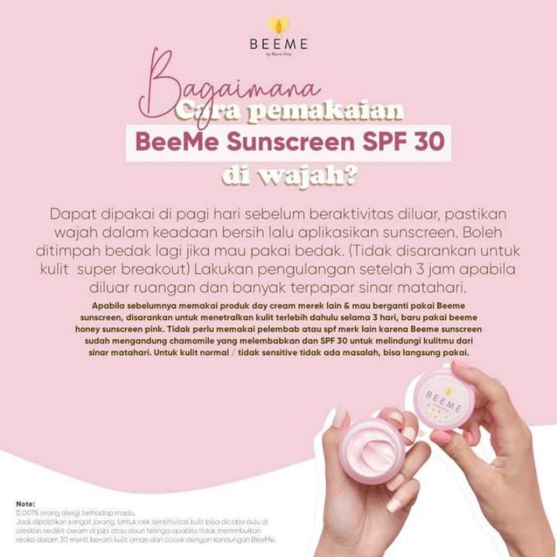 Beeme Honey Sunscreen SPF 30 PA+++