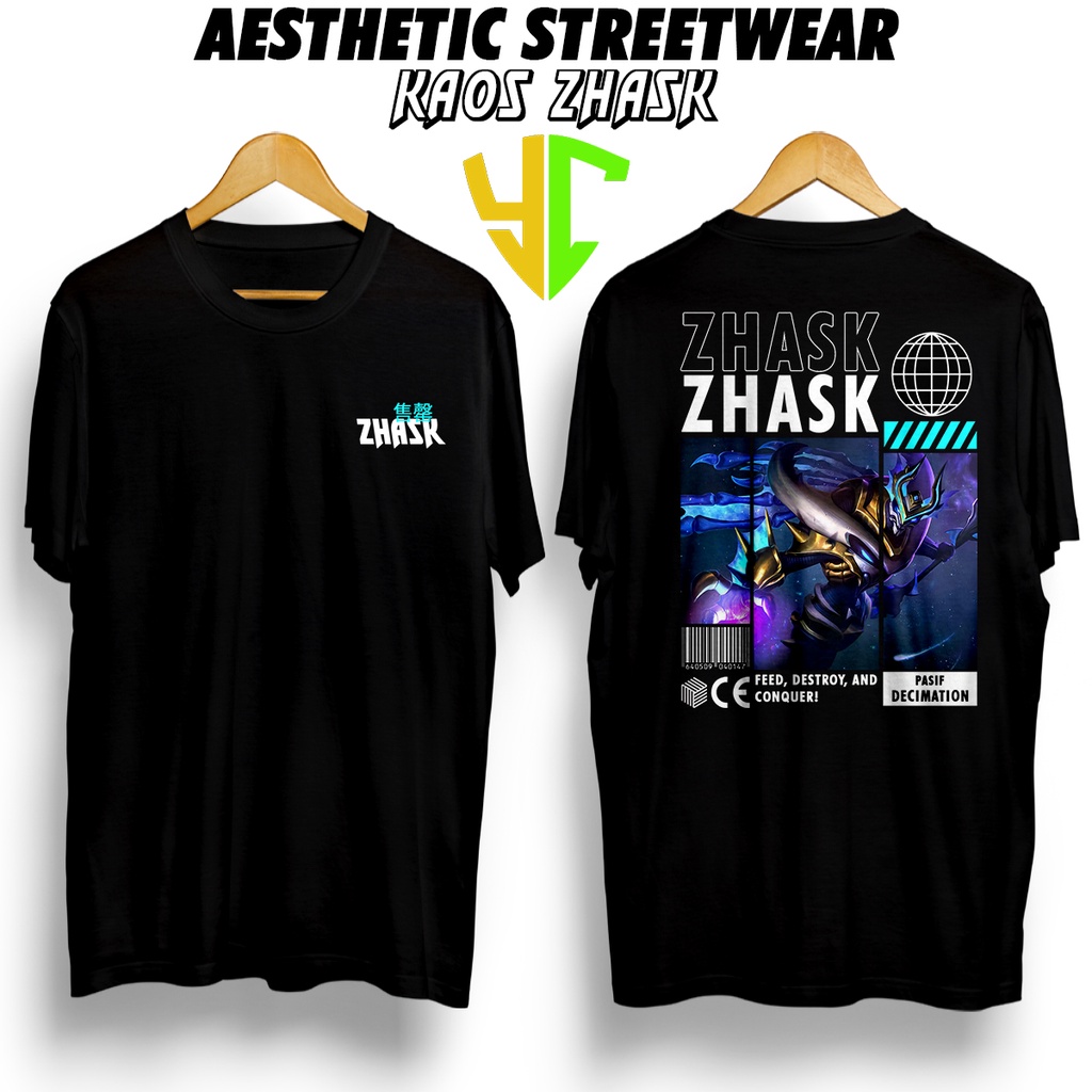 YC Kaos StreetWear Hero ML (ZHASK ZODIAC) Bisa Request Hero, Kaos Pendek Pria Kaos Premium Kaso Stre