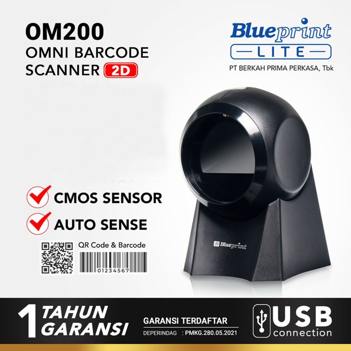 Blueprint OM200 Omni Barcode Scanner 2D