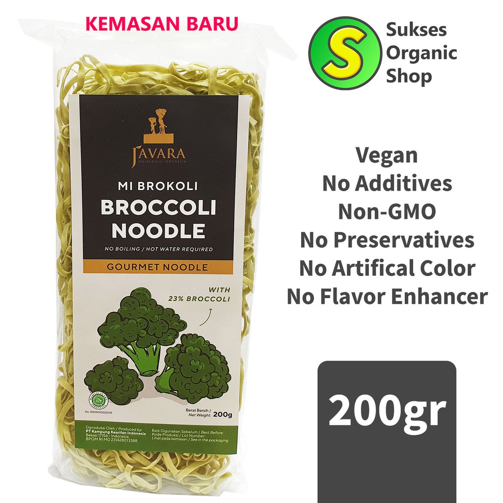 

Mi Brokoli/Gourmet Noodle Broccoli | Javara | 200gr