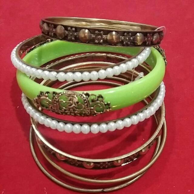 Gelang model india susun