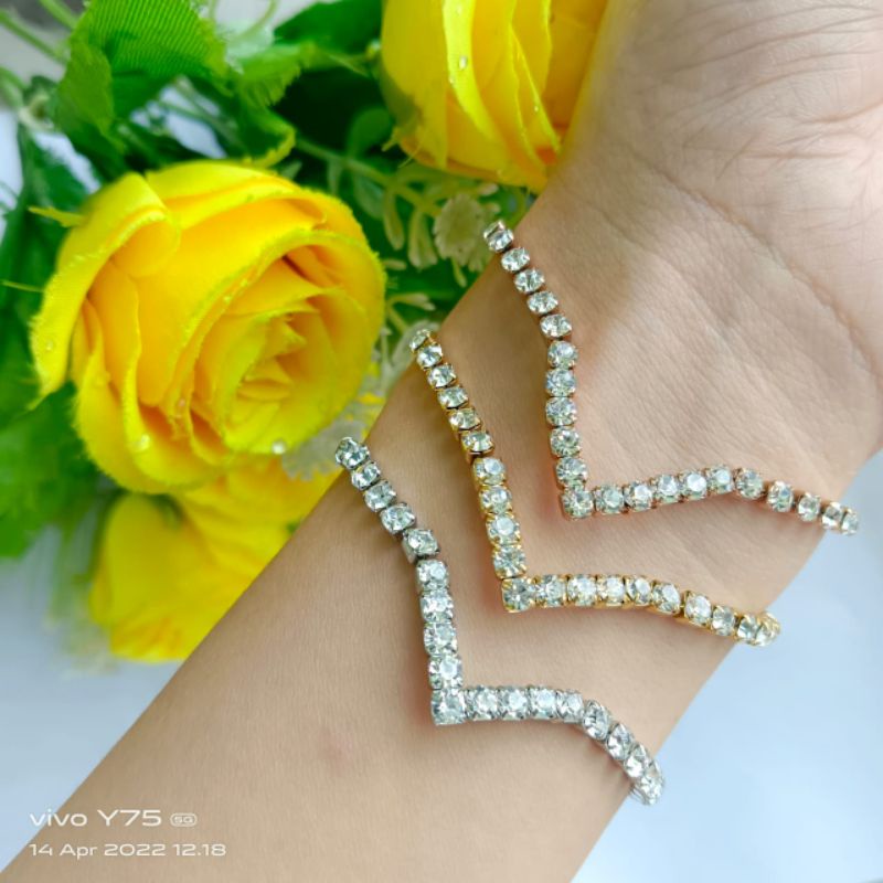 Gelang Serut Titanium Fuji/Aurel/Nagita