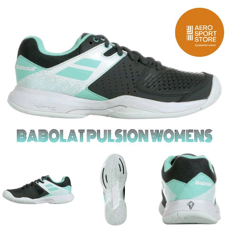 [ SEPATU TENIS LAPANGAN WANITA BABOLAT PULSION ]