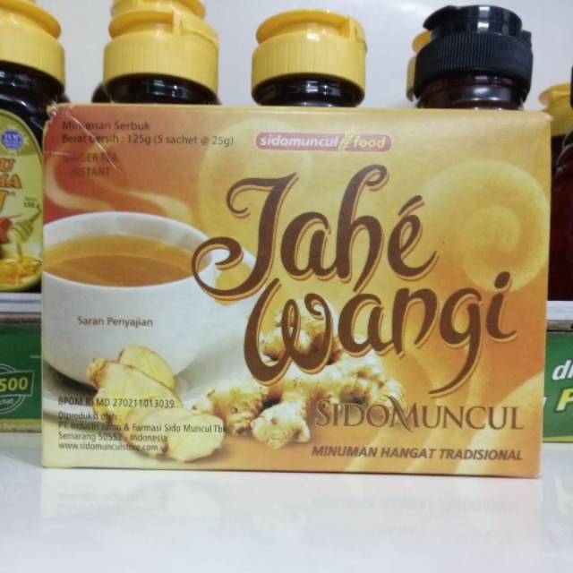 

Minuman hangat jahe wangi
