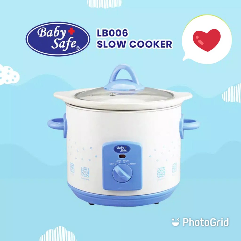 Baby Safe Slow Cooker / Alat Memasak Mpasi LB007 / LB008 / LB009