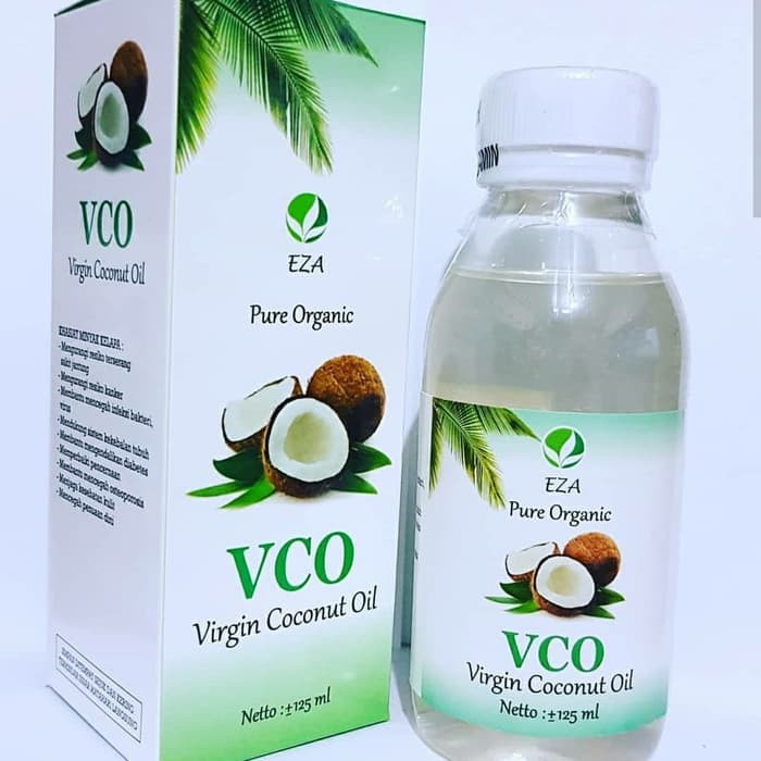 

VCO EZA Virgin Coconut Oil EZA Minyak Kelapa Murni 125ml