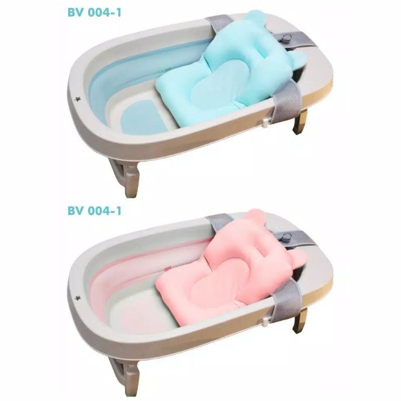 Bevos Folding Bath Tub with Bathmat / Bak Mandi Lipat