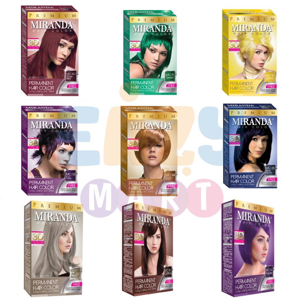 Miranda Hair Color / Semir Rambut / Cat Rambut