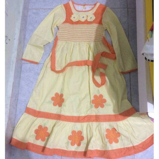 Baju Muslim anak perempuan *SAFFRON BY DONITA*