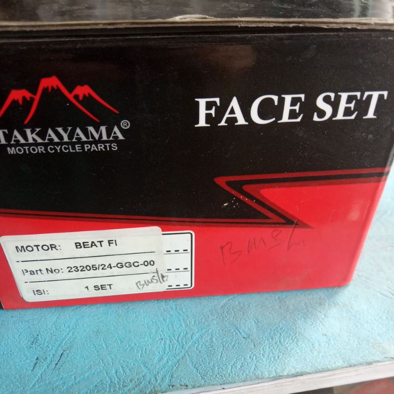 PULLY BEAT fi, stater kasar,  MERK TAKAYAMA