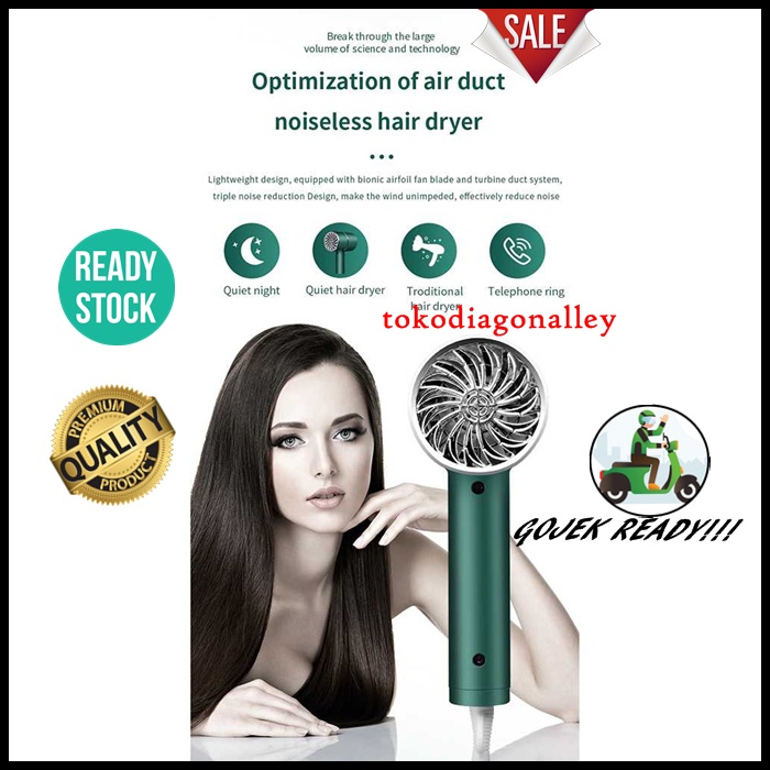 Hair Dryer Salon Pengering Rambut Profesional Suhu Bisa Diatur Perlengkapan Salon Murah Quick Dry Blower Catok Rambut