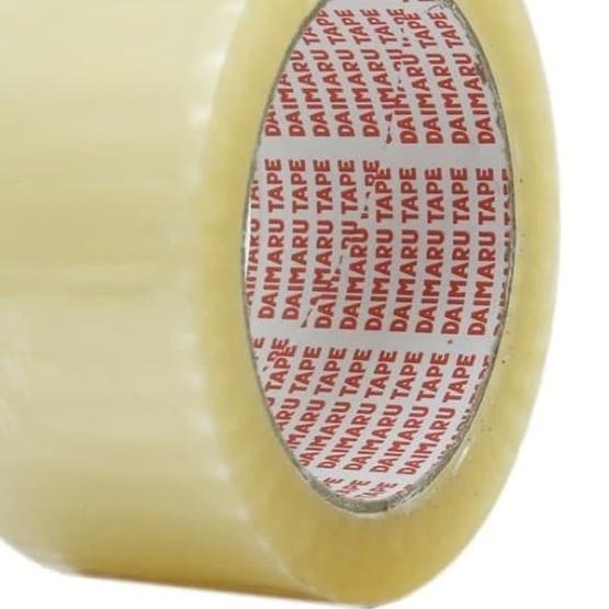 

✰ Opp Lakban Plakban Daimaru 2" inch 48mm x 90 yards (6pcs) - Bening ✷