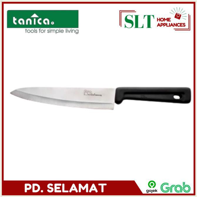 Terlaris!! Tanica Pro Pisau Chef Stainless Steel 02667 Pisau Dapur Pisau Daging
