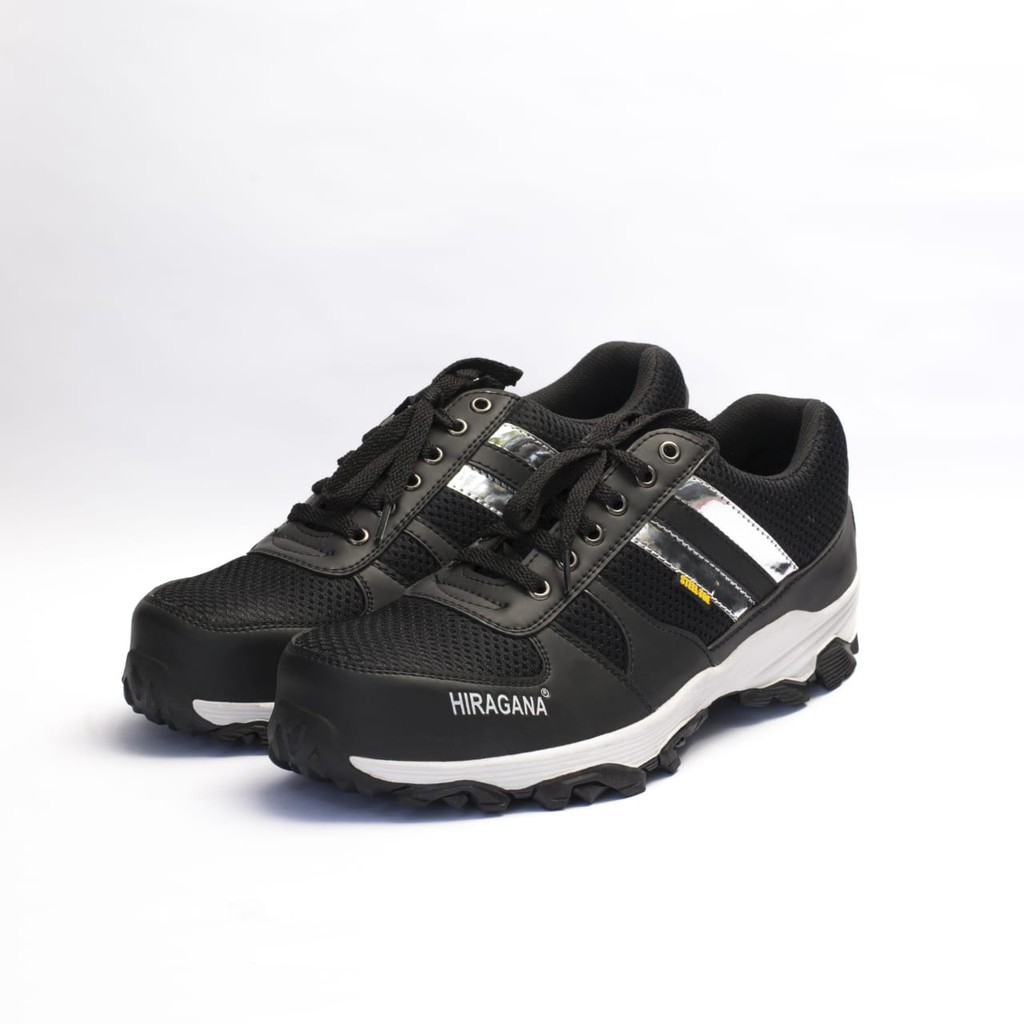 Safety Shoes Hiragana HRG-101 Hitam-Murah-Bergaransi
