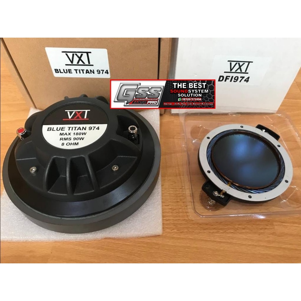 Component Driver Tweeter VXT Blue Titan 974 Original