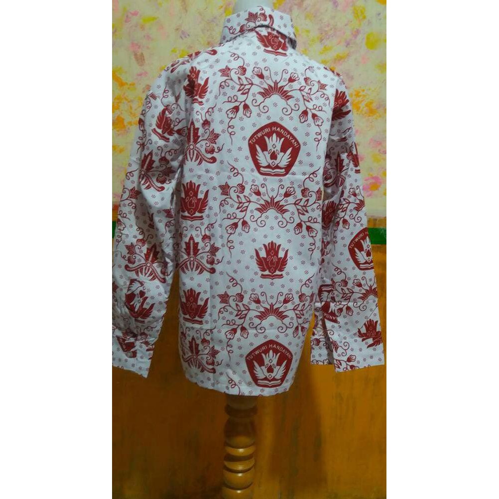 YUK BELI BAJU BATIK SD LENGAN PANJANG UNTUK ANAK PEREMPUAN
