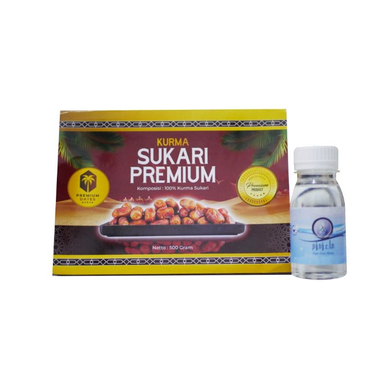 

Kurma Sukari Premium 500 gram Free Air Zam Zam