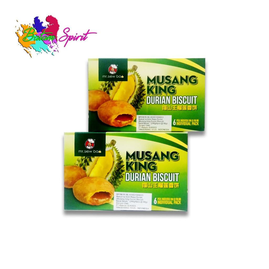 Musang King Durian Biscuit 240gr Shopee Indonesia