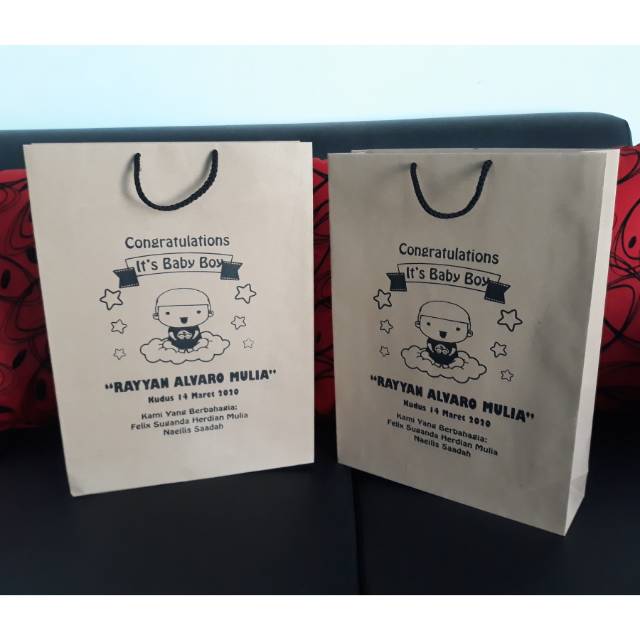 

PAPERBAG KRAFT COKLAT Edisi JUMBO, SIZE PXLXT 30X14X40