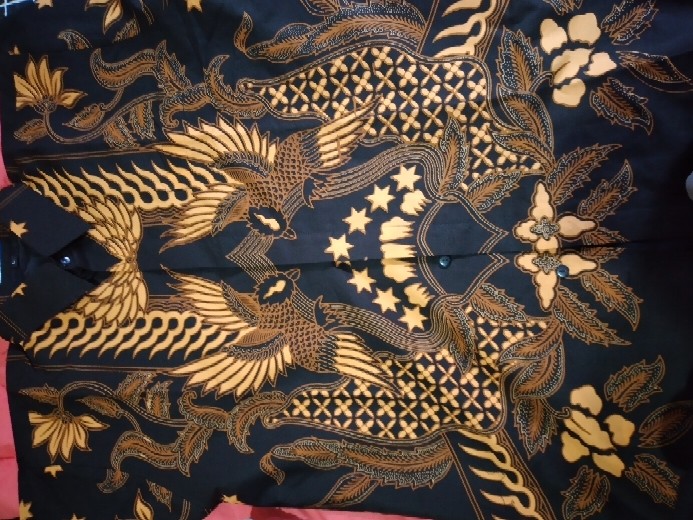 Wirabumi Sogan Florist Kemeja Batik Pria Lengan Panjang Katun Primisima Berkualitas Berfuring