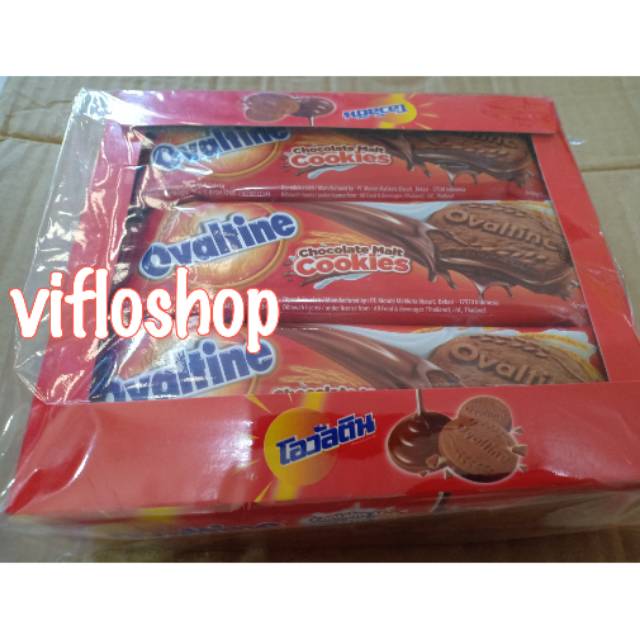 

Biskuit Ovaltine Cookies (Box 12 x 24 gram)