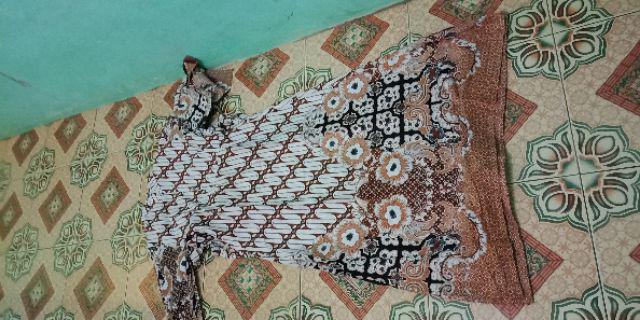 Gamis Batik Terlaris Motif Kubis.manggar Kipas Terlaris