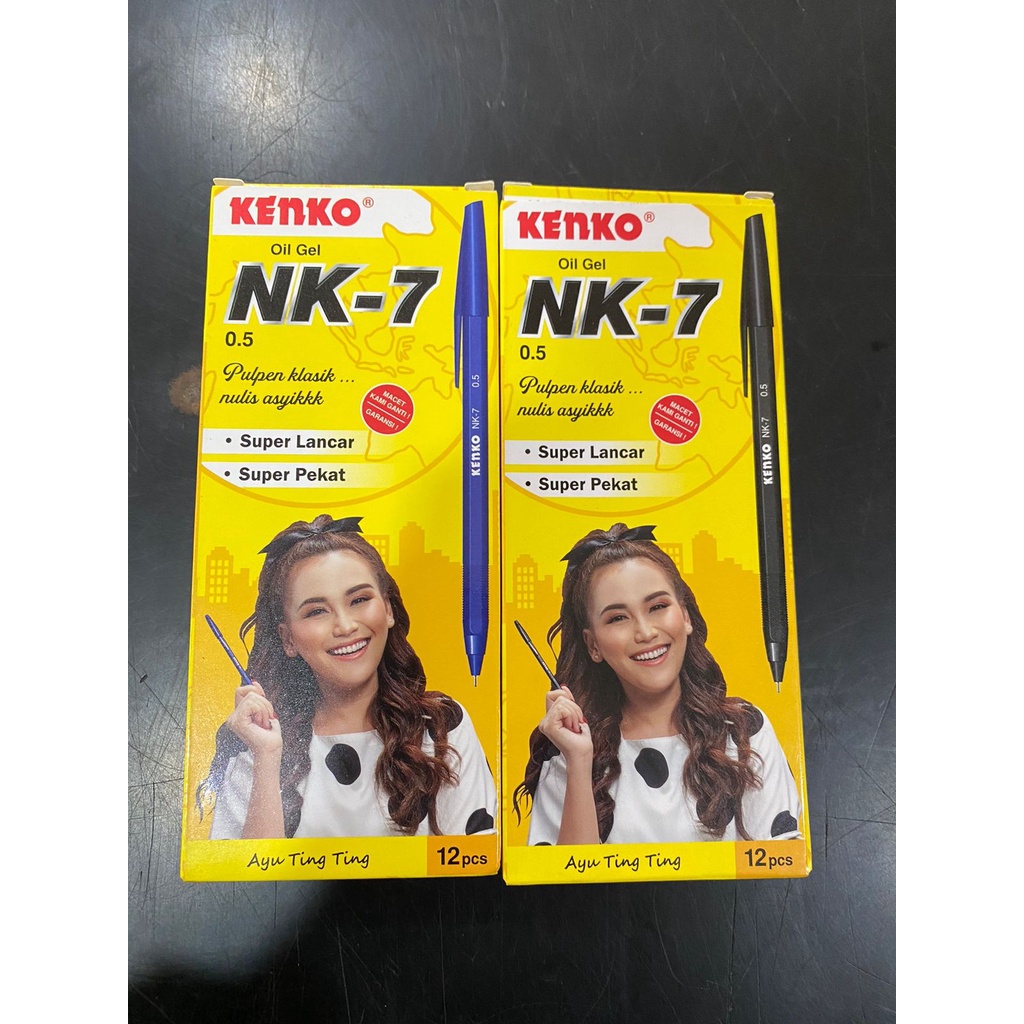 

KENKO PULPEN NK 7 / PULPEN KENKO / SATU PAK ISI 12 / 0.5 mm
