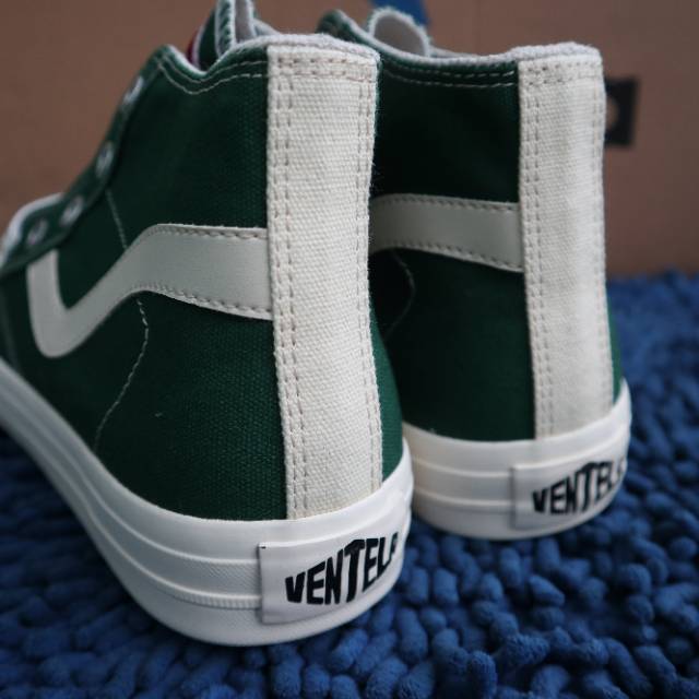 Sepatu Ventela Public Hi Green Sneakers murah sale-2