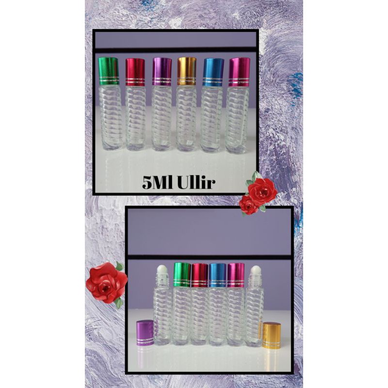 BOTOL PARFUM ROLL ON 5ML ULIR PER 1 LUSIN