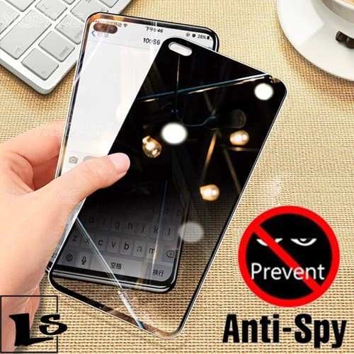 REALME 7 7i 7 PRO X3 SUPERZOOM SUPER ZOOM TEMPERED GLASS ANTI SPY PRIVACY ANTI GORES KACA SPY HITAM