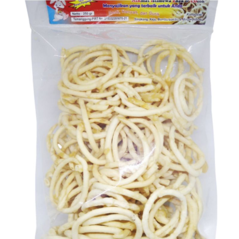 

KERUPUK SLONDOK KEJU 200 GRAM NIKI ECO - SELONDOK KEJU NIKI ECO - SNACK RINGAN RASA GURIH SIAP MAKAN